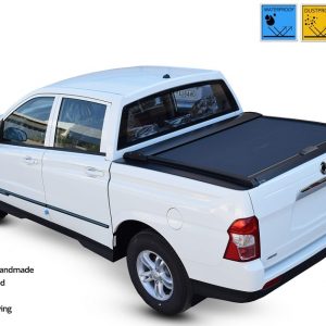 Laderaumabdeckung - Rollverdeck für SsangYong Actyon Sport Double Cab ab 2015+ SOT 13081 black matt