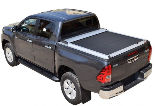 TOYOTA HILUX VIGO Double Cab 03/2005-2016 SOT 130 alluminio anodizzato copricassone - copertura cassone