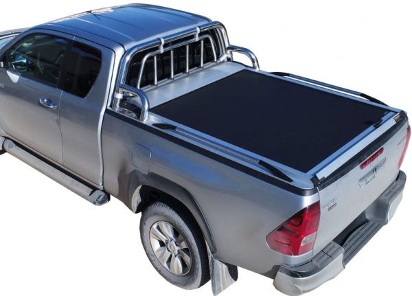 TOYOTA HILUX VIGO Space Cab 03/2005-2016 SOT 1303 Aluminium eloxiert Laderaumabdeckung