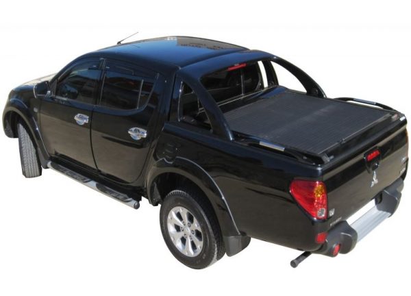 Mitsubishi L200 2006-08/2015 Double Cab Longbed SOT 130 black matt copricassone - copertura cassone