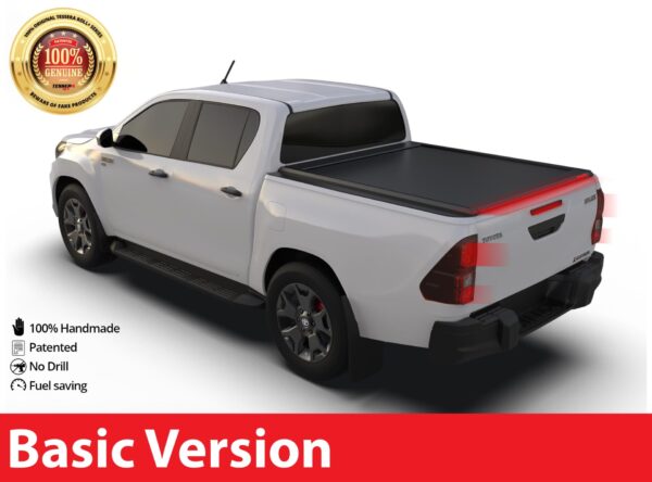 Tessera Roll+ Laderaumabdeckung “Basic” für Toyota Hilux Revo 2016+ TESS 1416 ROLL black matt