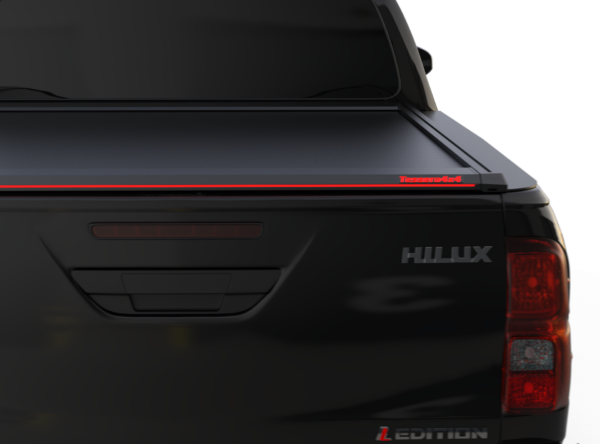 Tessera Roll+ Laderaumabdeckung "Basic" für Toyota Hilux Revo 2016+ S/C EXTRAKABINE TESS 1417 ROLL black matt