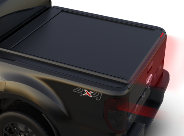 Tessera Roll+ Laderaumabdeckung "Basic" für FORD Ranger XL/XLT S/C ab 2012+ & 2016+ & 2020+ TESS 1407 ROLL black matt