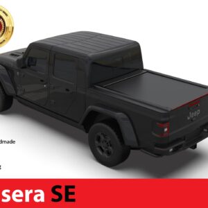 Laderaumabdeckung Rollverdeck Tessera SE manuell für Jeep Gladiator 2020+ D/C TESS 1522 SE black matt