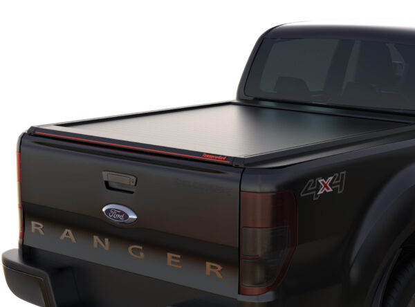 Laderaumabdeckung Rollverdeck Tessera SE manuell für Ford Ranger XL/XLT S/C ab 2012+ & 2016+ & 2020+ TESS 1507 SE black matt