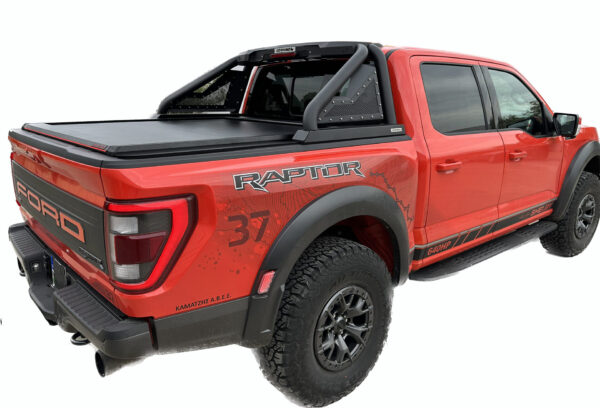 Tessera Roll+ Laderaumabdeckung Rollverdeck manuell "Basic" für FORD Ranger F-150 2021+ TESS 14211 ROLL black matt