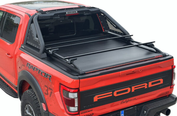 Tessera Roll+ Laderaumabdeckung Rollverdeck manuell "Basic" für FORD Ranger F-150 2021+ TESS 14211 ROLL black matt