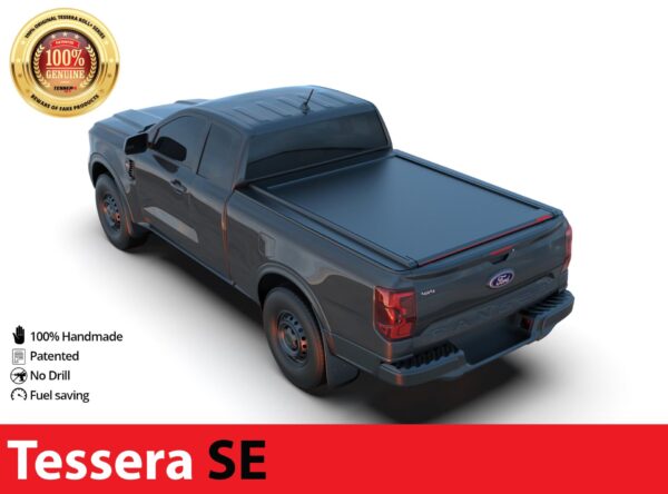 Laderaumabdeckung Tessera SE für Ford Ranger T6.2 (P703) 2023+ S/C TESS 15070 SE black matt