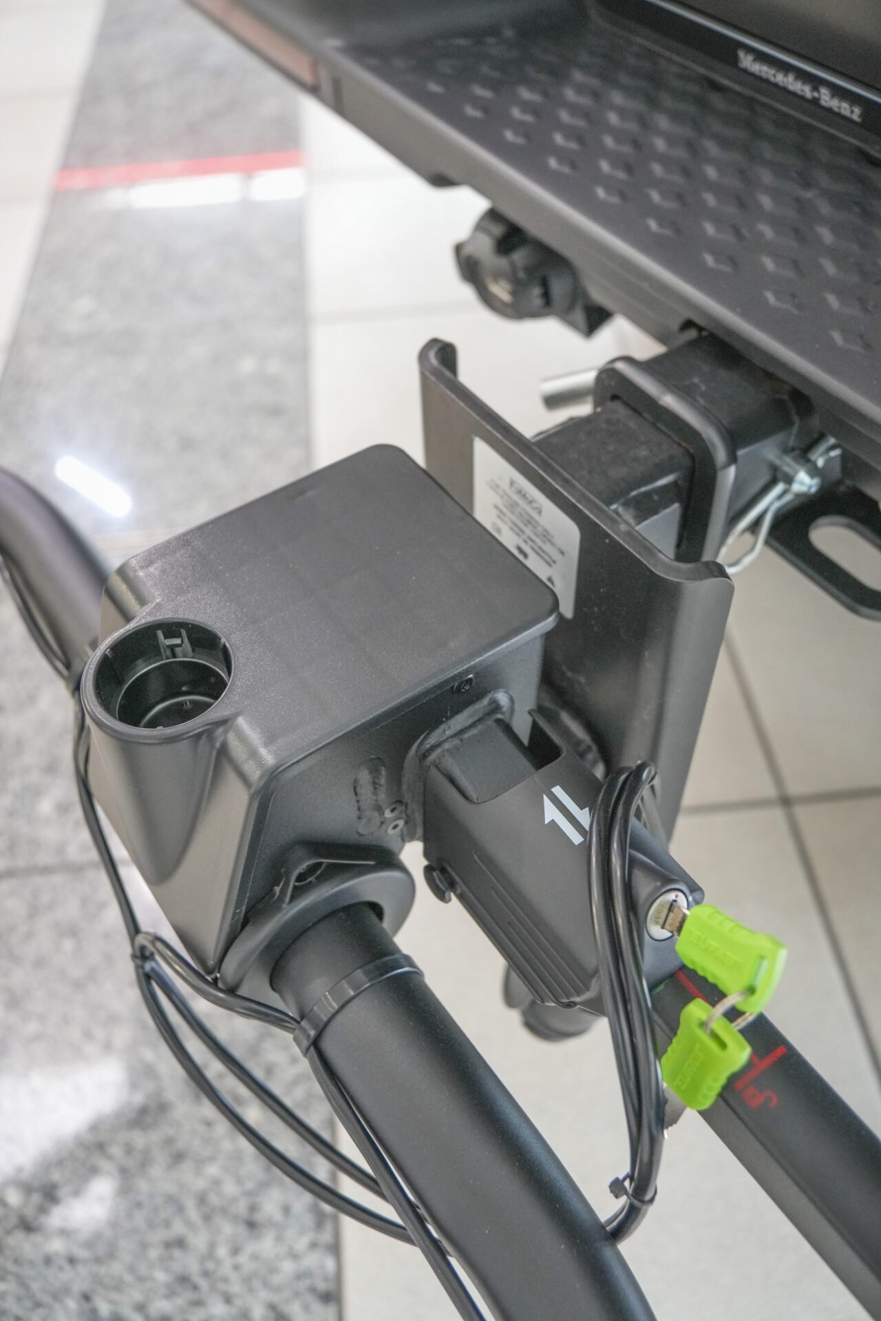 E-bike - bicicletta portabiciclette gancio traino estensibile per 2 biciclette per tutte le auto con gancio di traino - immagine 7