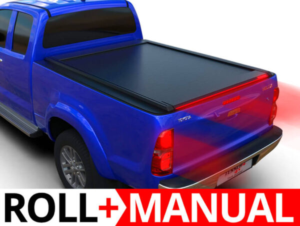 Tessera Roll+ Laderaumabdeckung Rollverdeck manuell "Basic" für Toyota Hilux (Vigo) '03-2005->'06-2016 (Space cab)