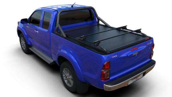 Laderaumabdeckung Rollverdeck Tessera SE manuell für Toyota Hilux (Vigo) '03-2005->'06-2016 S/C TESS 1503 SE black matt