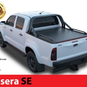 Laderaumabdeckung Rollverdeck Tessera SE manuell für Toyota Hilux (Vigo) '03-2005->'06-2016 D/C TESS 150 SE black matt