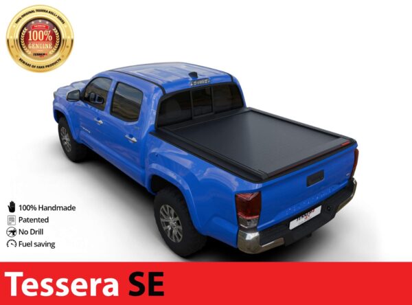 Laderaumabdeckung Rollverdeck Tessera SE manuell für Toyota Tacoma 2016+ D/C bed size 5´ feet TESS 1530 SE black matt