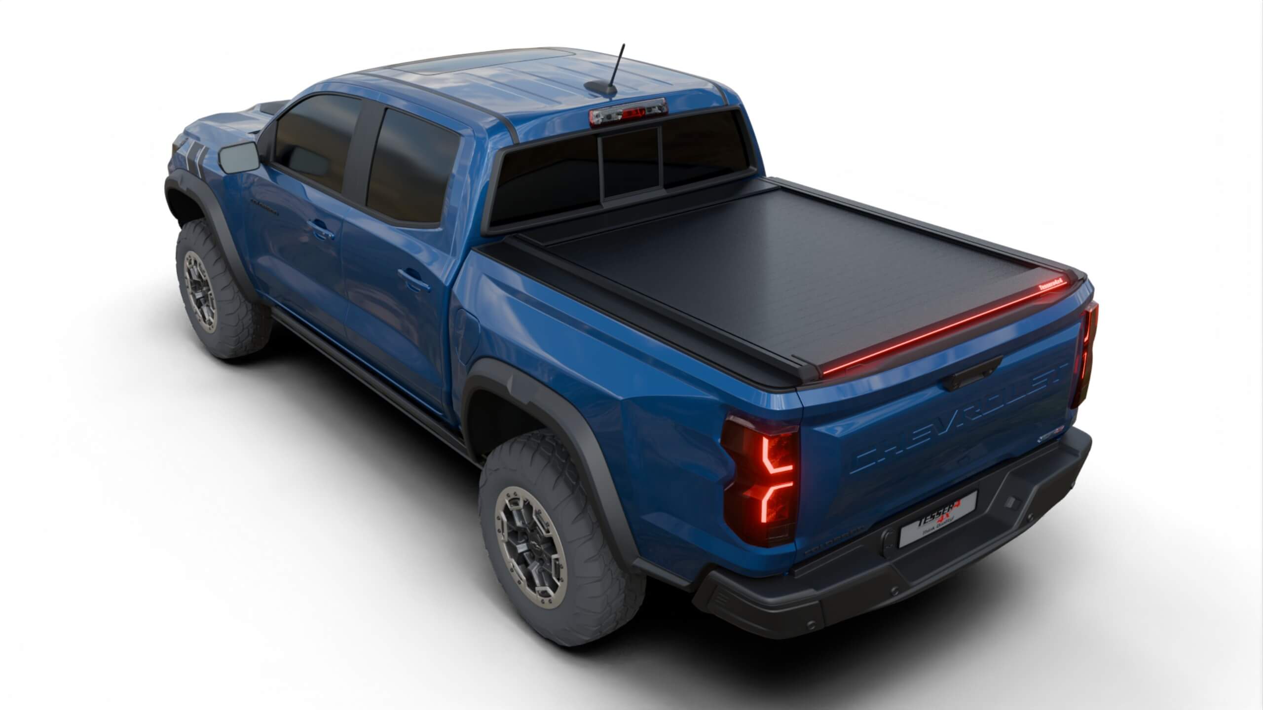colorado_cover Tessera Roll+ Laderaumabdeckung Rollverdeck manuell "Basic" für Chevrolet Colorado 2023+ short box crew cab