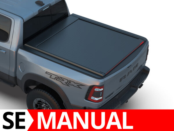 Laderaumabdeckung Rollverdeck Tessera SE manuell für Dodge RAM 2500 / 3500 2019+ Short Bed 6.4' feet TESS 1538 SE black matt