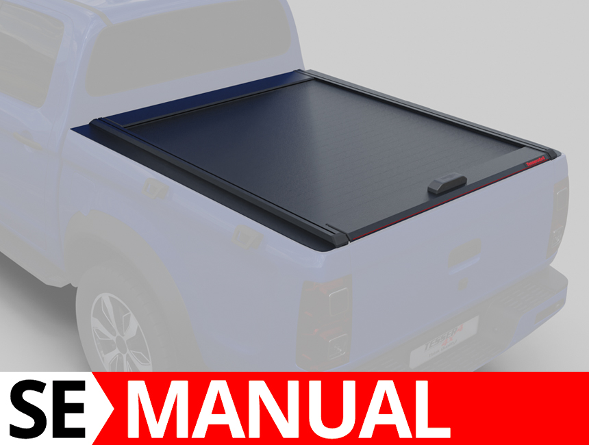 Fiat Fullback space cab Laderaumabdeckung Tessera SE 01 Laderaumabdeckung Rollverdeck Tessera SE manuell für Fiat Fullback S/C TESS 15121 SE