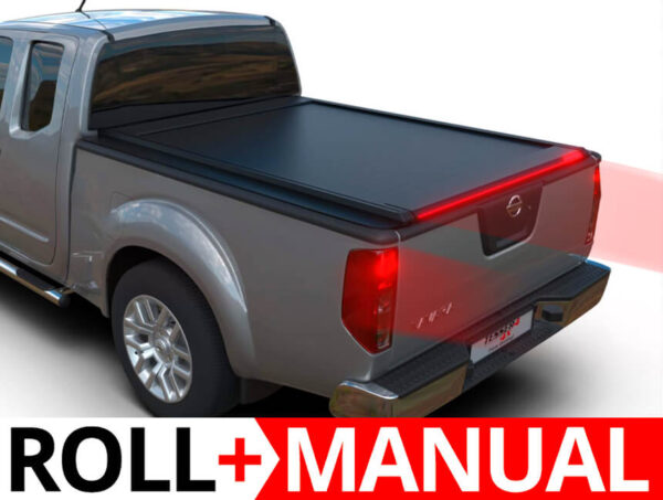 Tessera Roll+ Laderaumabdeckung Rollverdeck "Basic" für Nissan Navara D40 Extrakagine TESS 1403 ROLL black matt