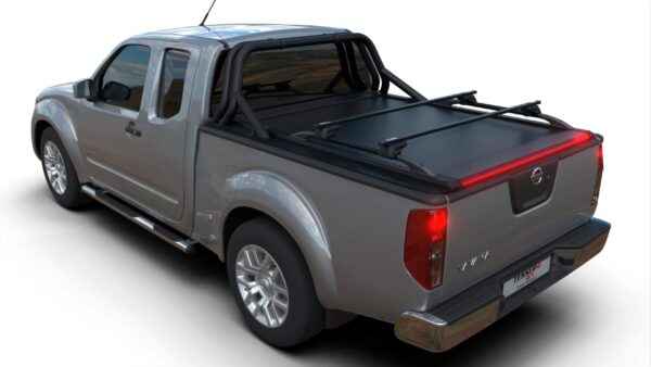 Tessera Roll+ Laderaumabdeckung Rollverdeck "Basic" für Nissan Navara D40 Extrakagine TESS 1403 ROLL black matt