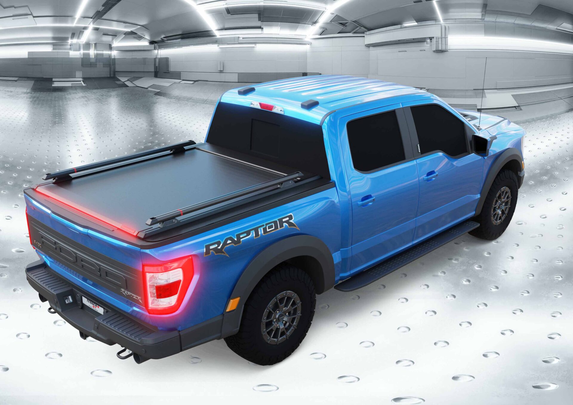 Ford f av150_Roll_Bar & side bars Tessera Bar+ 2in1 Dachträger Reling BAR002US black matt für USA Pickup