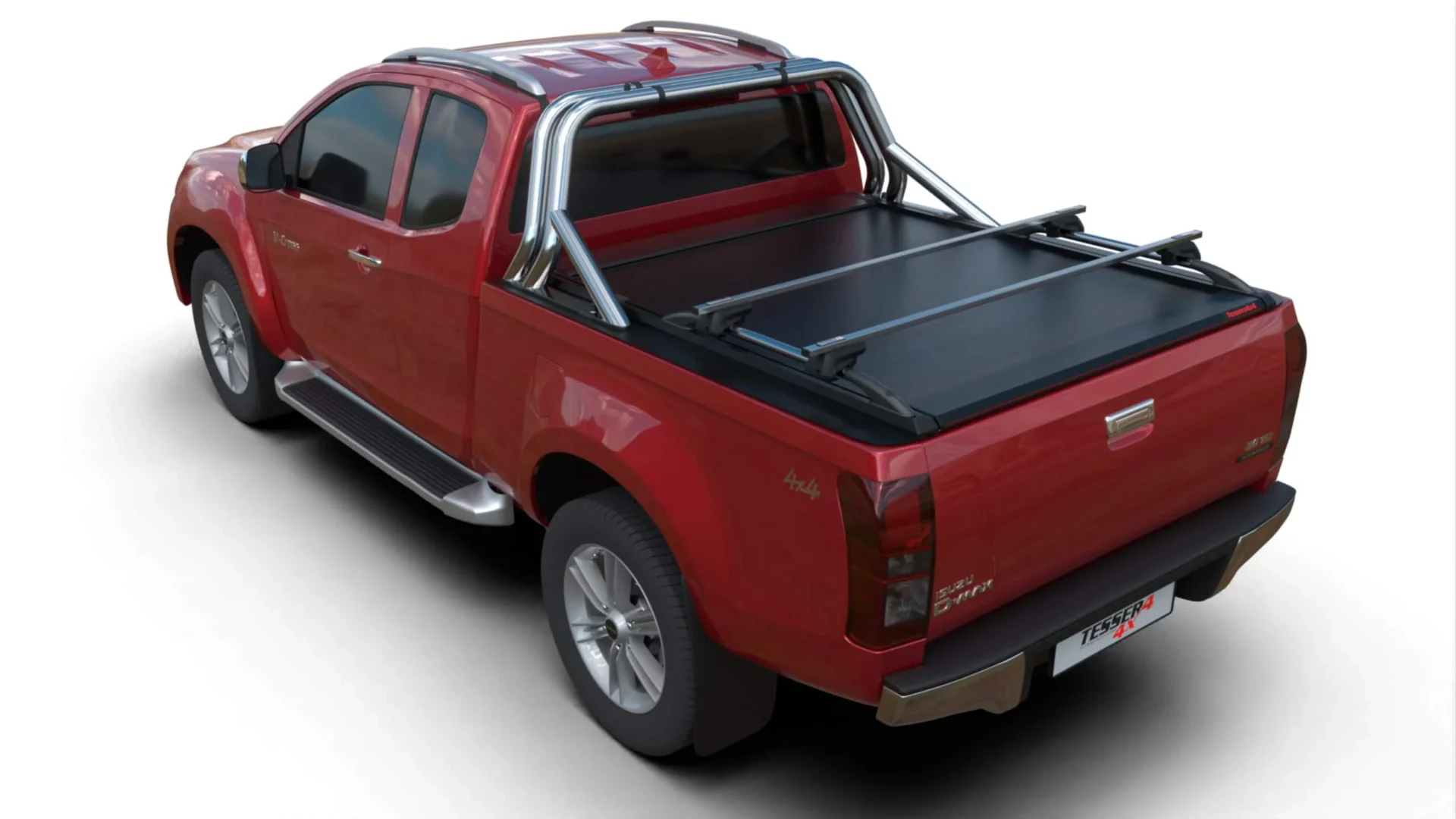 Laderaumabdeckung Rollverdeck Tessera SE manuell für ISUZU D-Max 2012-2020 S/C TESS 1505 SE black matt Laderaumabdeckung Rollverdeck Tessera SE manuell für ISUZU D-Max 2012-2020 S/C TESS 1505 SE black matt