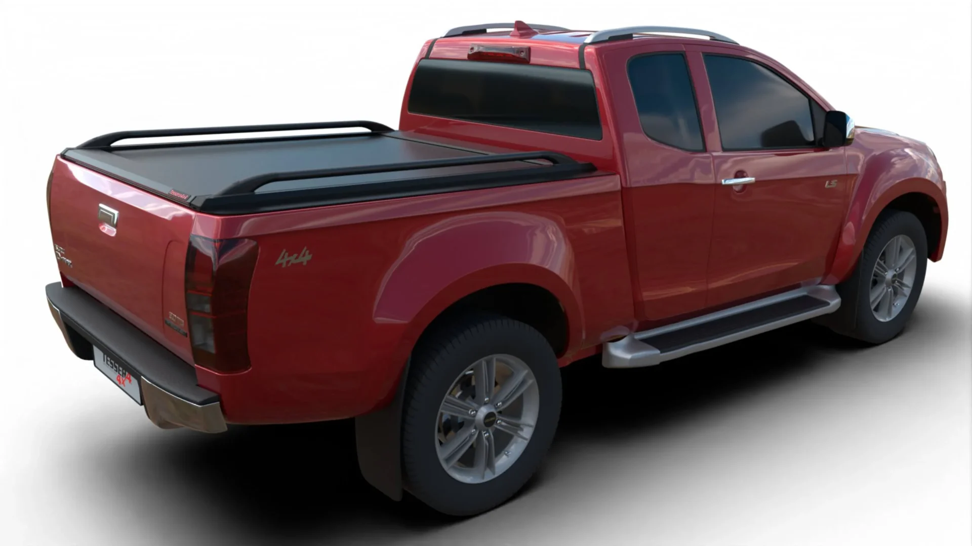 Laderaumabdeckung Rollverdeck Tessera SE manuell für ISUZU D-Max 2012-2020 S/C TESS 1505 SE black matt Laderaumabdeckung Rollverdeck Tessera SE manuell für ISUZU D-Max 2012-2020 S/C TESS 1505 SE black matt