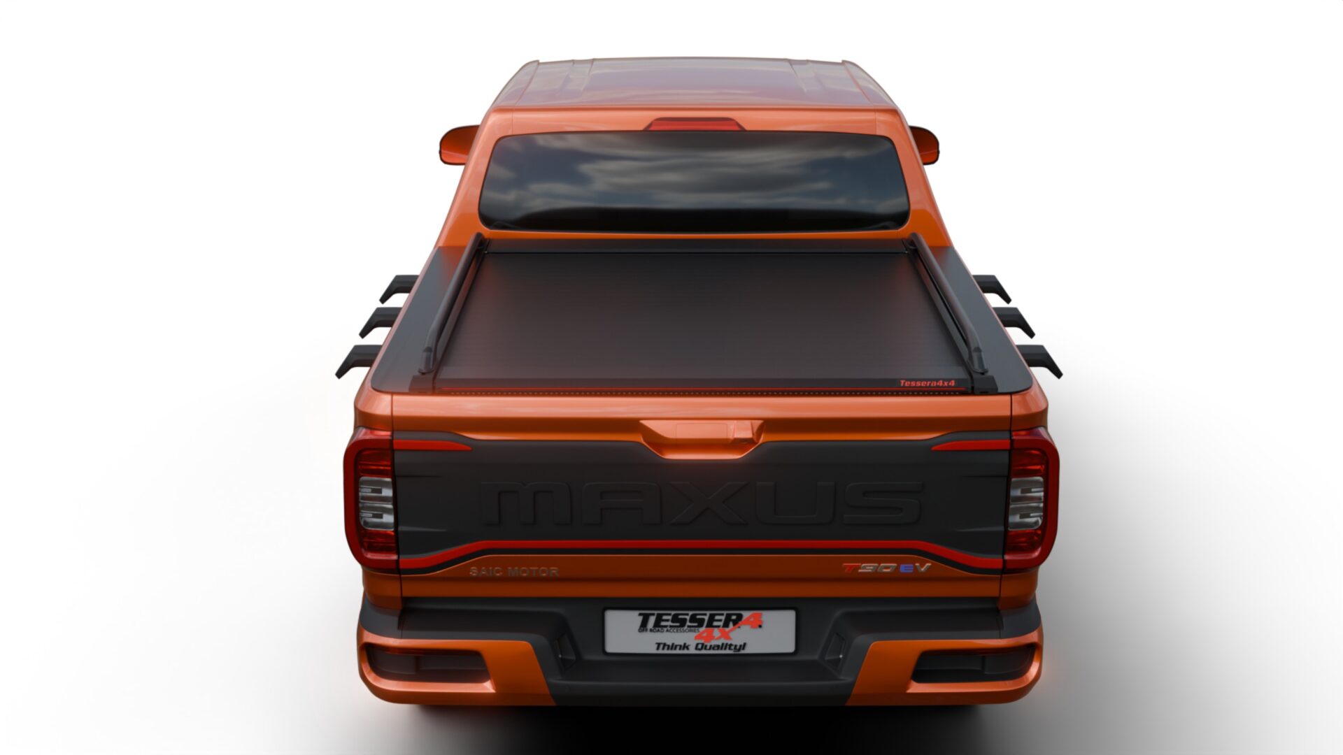 rear_kou_150_se Laderaumabdeckung Rollverdeck Tessera SE manuell für Maxus T60 / T90 EV D/C TESS 1545 SE black matt