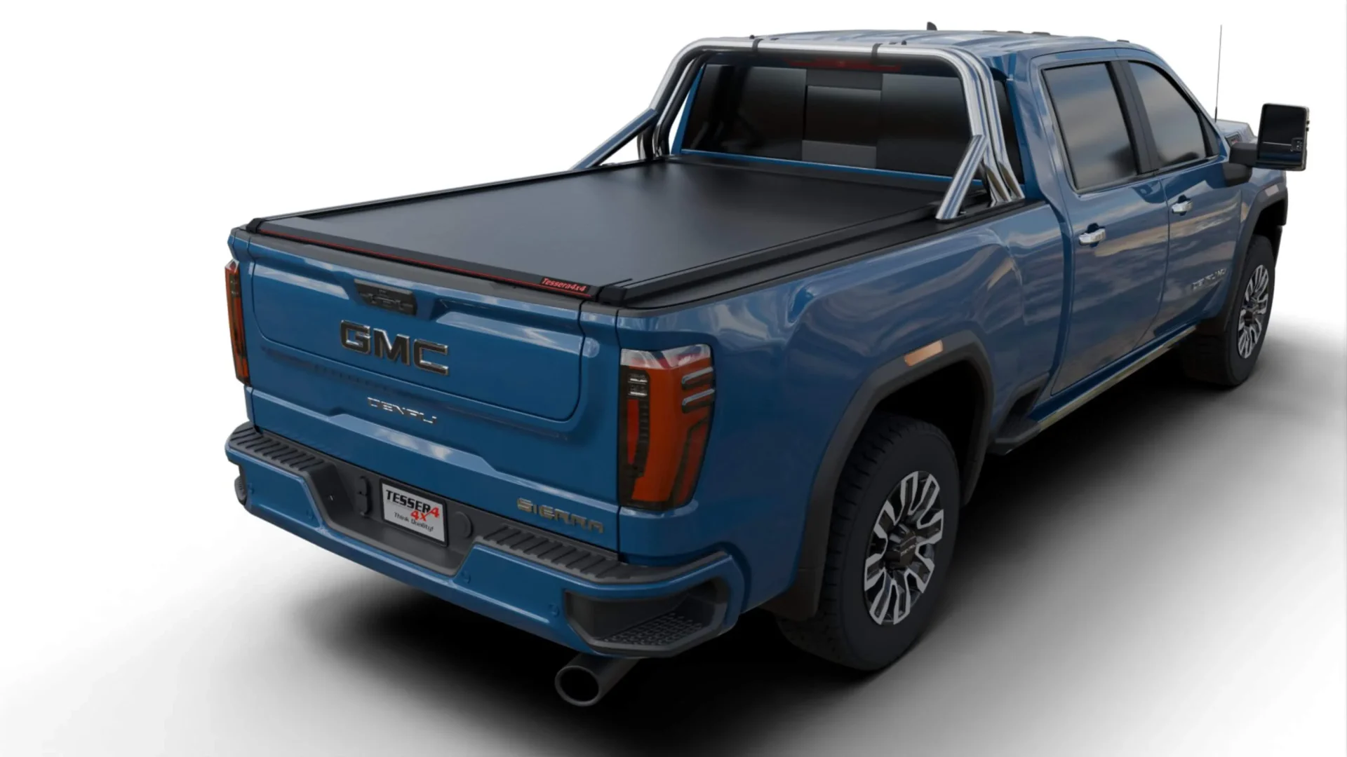 002 Laderaumabdeckung Rollverdeck Tessera SE manuell für GMC Sierra 2500 / 3500 HD 2015-2019 standard bed 6.6' feet TESS 1547 SE black matt