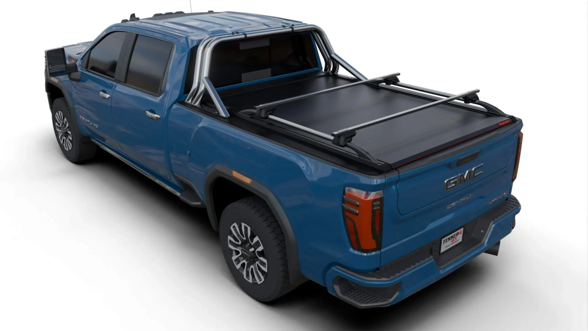 003 Laderaumabdeckung Rollverdeck Tessera SE manuell für GMC Sierra 2500 / 3500 HD 2015-2019 standard bed 6.6' feet TESS 1547 SE black matt