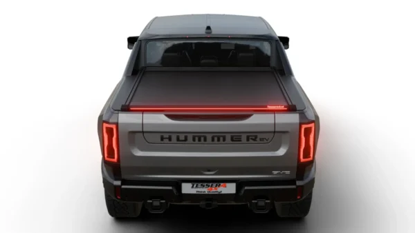 Tessera Roll+ Laderaumabdeckung Rollverdeck "Basic" manuell für GMC Hummer 2023+ crew cab 5' feet TESS 1456 ROLL black matt 