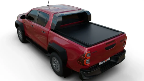 Laderaumabdeckung Rollverdeck Tessera SE manuell für Toyota Hilux Revo GR II 2025+ mit OEM Überrollbügel TESS 15162 SE black matt