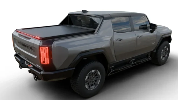 Tessera Roll+ Laderaumabdeckung Rollverdeck "Basic" manuell für GMC Hummer 2023+ crew cab 5' feet TESS 1456 ROLL black matt 