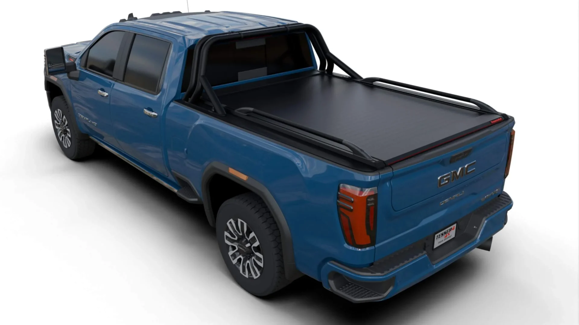 007 Laderaumabdeckung Rollverdeck Tessera SE manuell für GMC Sierra 2500 / 3500 HD 2015-2019 standard bed 6.6' feet TESS 1547 SE black matt