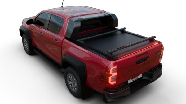 Tessera Roll+ Laderaumabdeckung Rollverdeck "Basic" für Toyota Hilux Revo GR II 2025+ mit OEM Überrollbügel, TESS 14162 ROLL