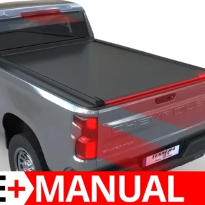 Laderaumabdeckung Rollverdeck Tessera SE+ manuell für Chevrolet Silverado 1500 2019+ long bed 8´ feet TESS 1652 SE+ black matt