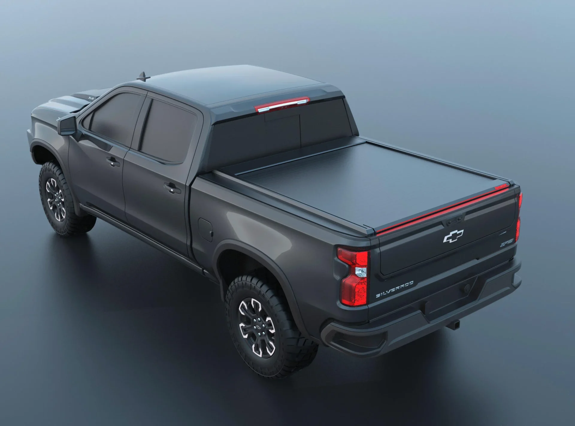 Laderaumabdeckung Tessera SE+ Chevrolet Silverado 1500 2019+ Short Bed (5.8 feet) 003 Laderaumabdeckung Rollverdeck Tessera SE+ manuell für Chevrolet Silverado 2019+ short bed 5,8´ feet TESS 1625 SE+ black matt
