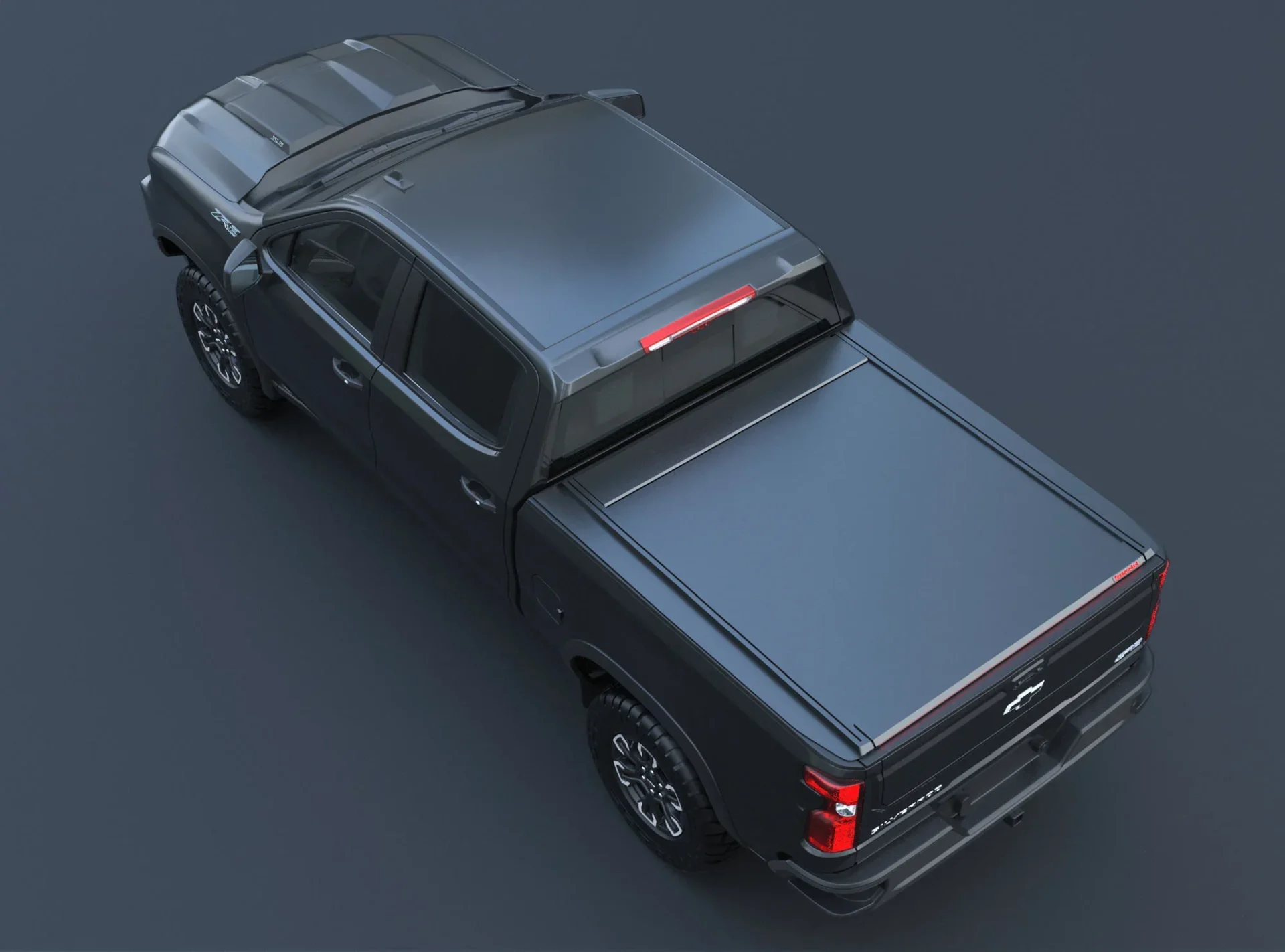 Laderaumabdeckung Tessera SE+ Chevrolet Silverado 1500 2019+ Short Bed (5.8 feet) 005 Laderaumabdeckung Rollverdeck Tessera SE+ manuell für Chevrolet Silverado 2019+ short bed 5,8´ feet TESS 1625 SE+ black matt