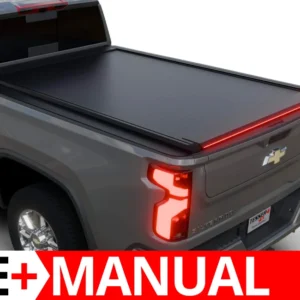 Laderaumabdeckung Rollverdeck Tessera SE+ manuell für Chevrolet Silverado 2500 / 3500 HD 2020+ long bed 8,2´ feet TESS 16361 SE+ black matt
