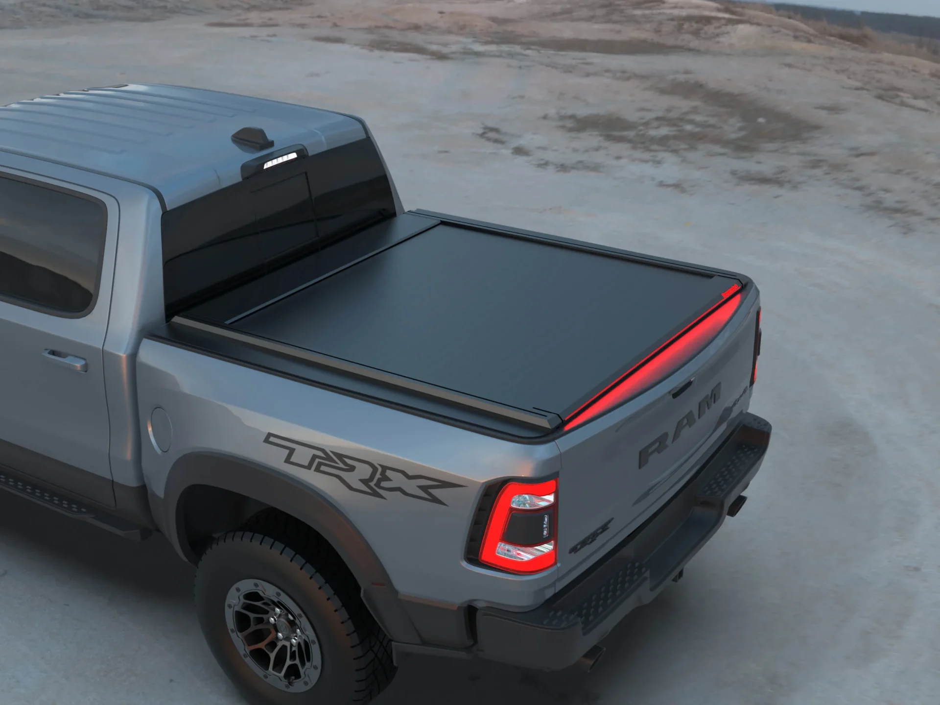 Laderaumabdeckung Tessera SE+ Dodge Ram 2019+ (1500 - 1500 TRX - 1500 CLASSIC) Short Bed (5.7 feet) 007 Laderaumabdeckung Rollverdeck Tessera SE+ manuell für Dodge RAM (1500, 1500 TRX & 1500 CLASSIC) 2019+ Short Bed 5.7 feet D/C TESS 1624 SE+ black matt