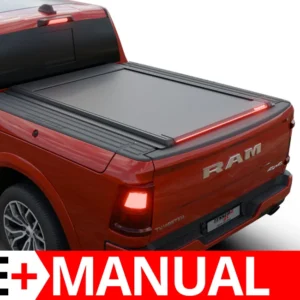 Laderaumabdeckung Rollverdeck Tessera SE+ manuell für Dodge RAM mit RamBox 2019+ Short Bed 5.7 feet (1500, 1500 TRX & 1500 CLASSIC) D/C TESS 16240 SE+ black matt