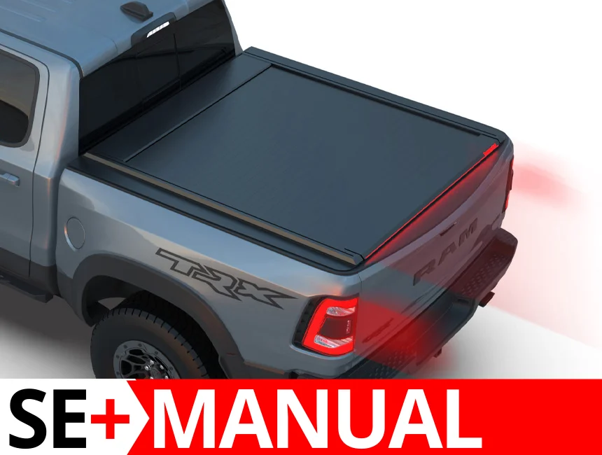 Laderaumabdeckung Rollverdeck Tessera SE+ manuell für Dodge RAM 2500 / 3500 2019+ Long Bed 8 feet TESS 16381 SE+ black matt