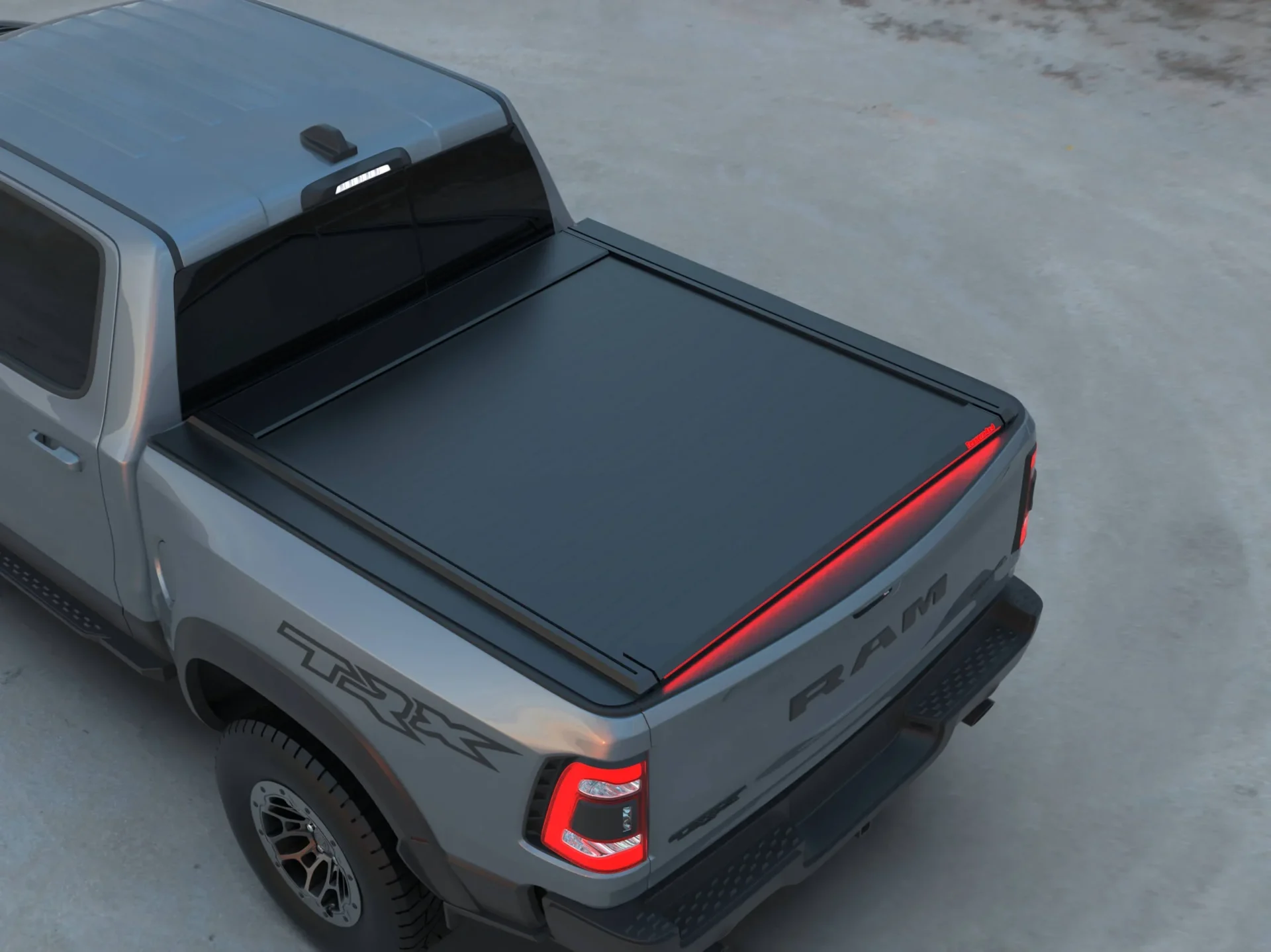Laderaumabdeckung Rollverdeck Tessera SE+ manuell für Dodge RAM 2500 / 3500 2019+ Long Bed 8 feet TESS 16381 SE+ black matt