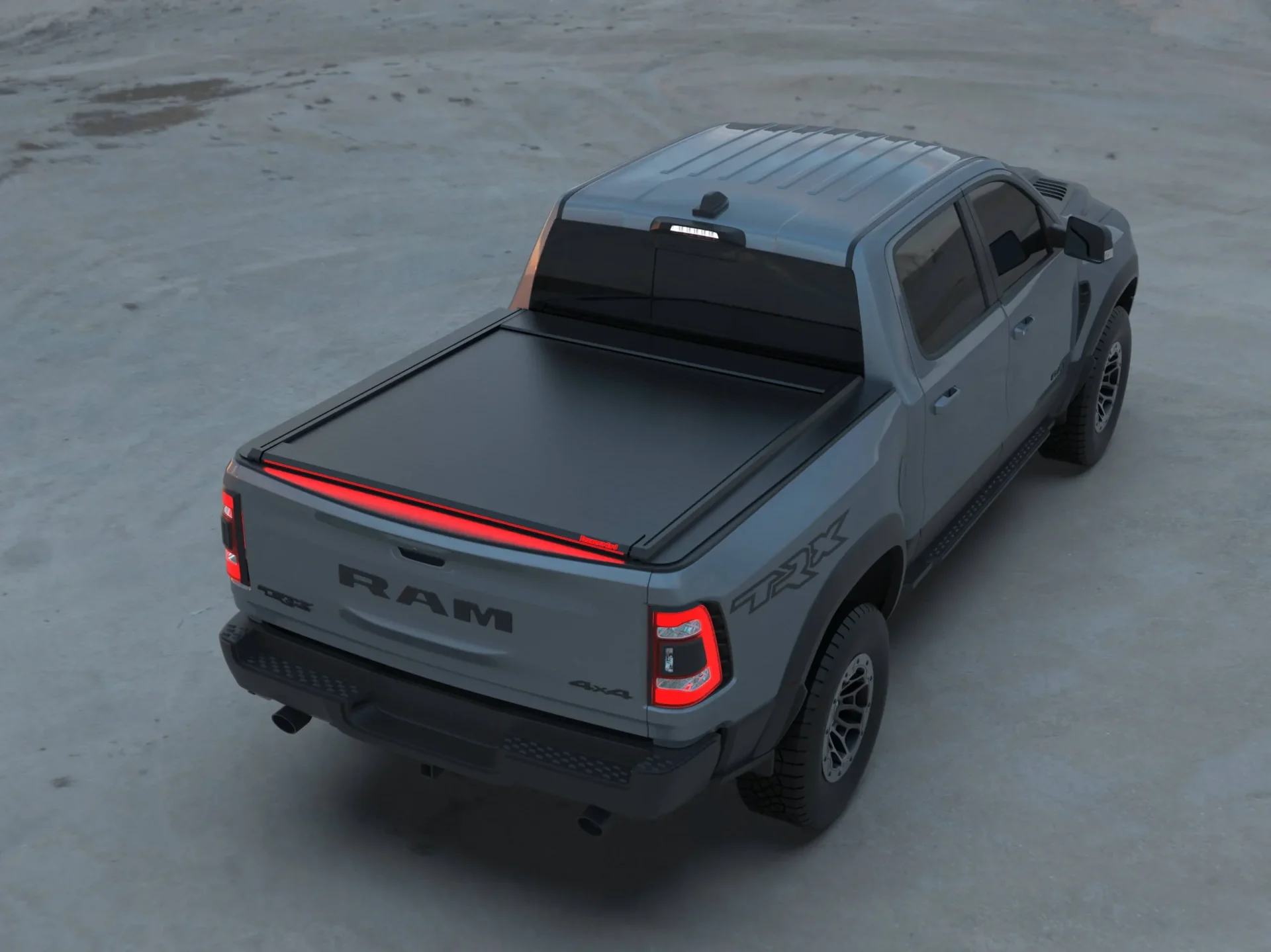 Laderaumabdeckung Rollverdeck Tessera SE+ manuell für Dodge RAM 2500 / 3500 2019+ Long Bed 8 feet TESS 16381 SE+ black matt