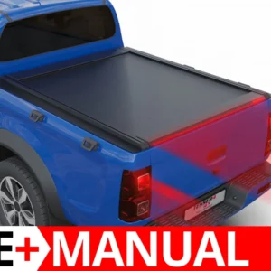 Laderaumabdeckung Rollverdeck Tessera SE+ manuell für Evo Cross 4 D/C TESS 1623 SE+ black matt