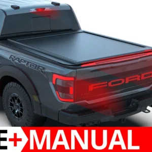 Laderaumabdeckung Rollverdeck Tessera SE+ manuell für Ford F-150 2015-2020 bed size 5.5 feet double cab D/C TESS 16211 SE+ black matt