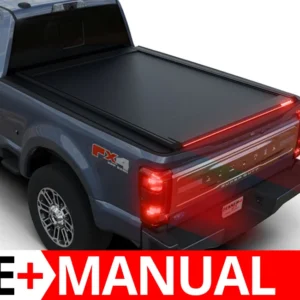 Laderaumabdeckung Rollverdeck Tessera SE+ manuell für Ford F-250 / F-350 2023+ bed size 6.75 feet double cab D/C TESS 1632 SE+ black matt