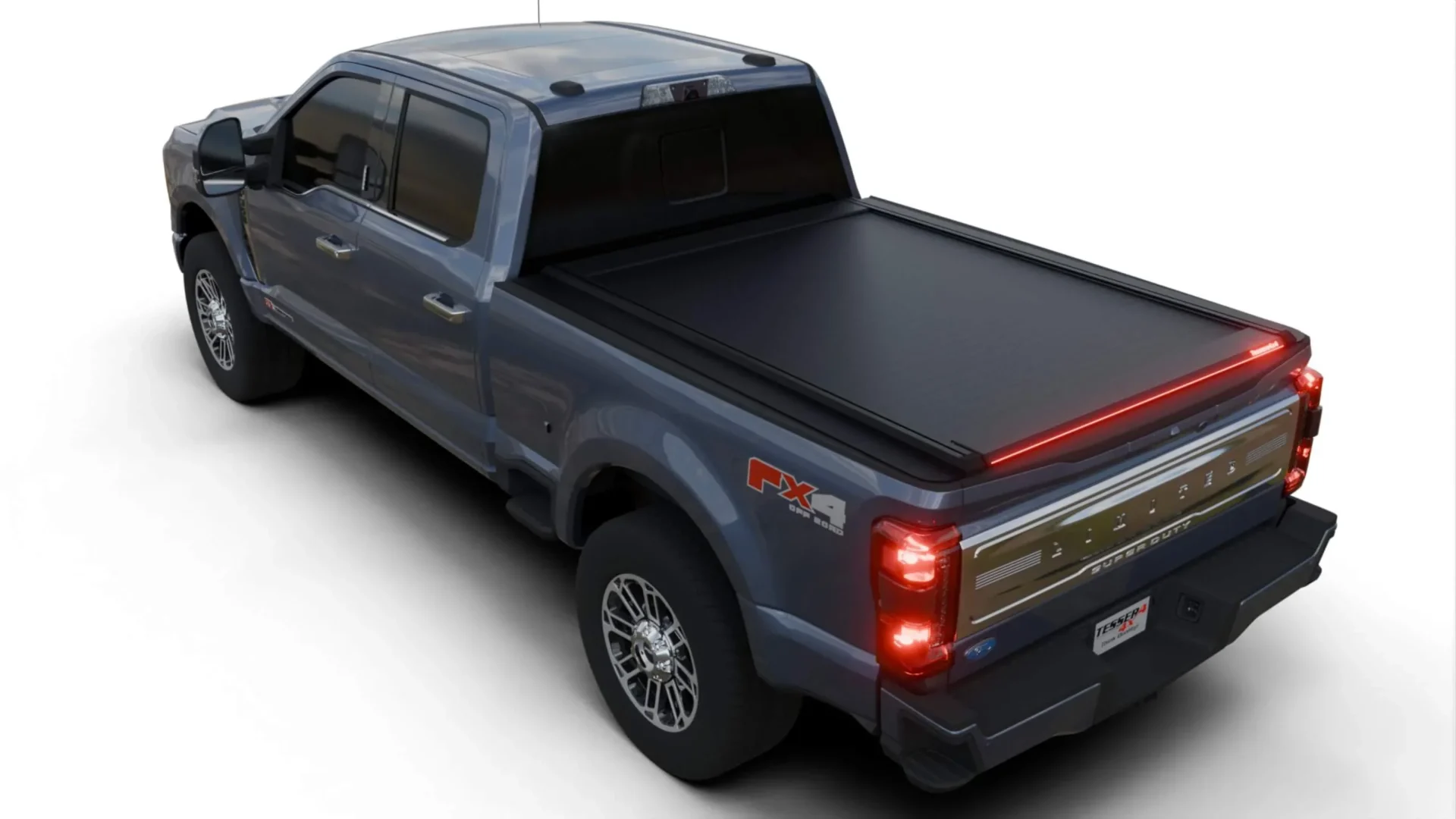 Laderaumabdeckung Rollverdeck Tessera SE+ manuell für Ford F-250 / F-350 2023+ bed size 6.75 feet double cab D/C TESS 1632 SE+ black matt