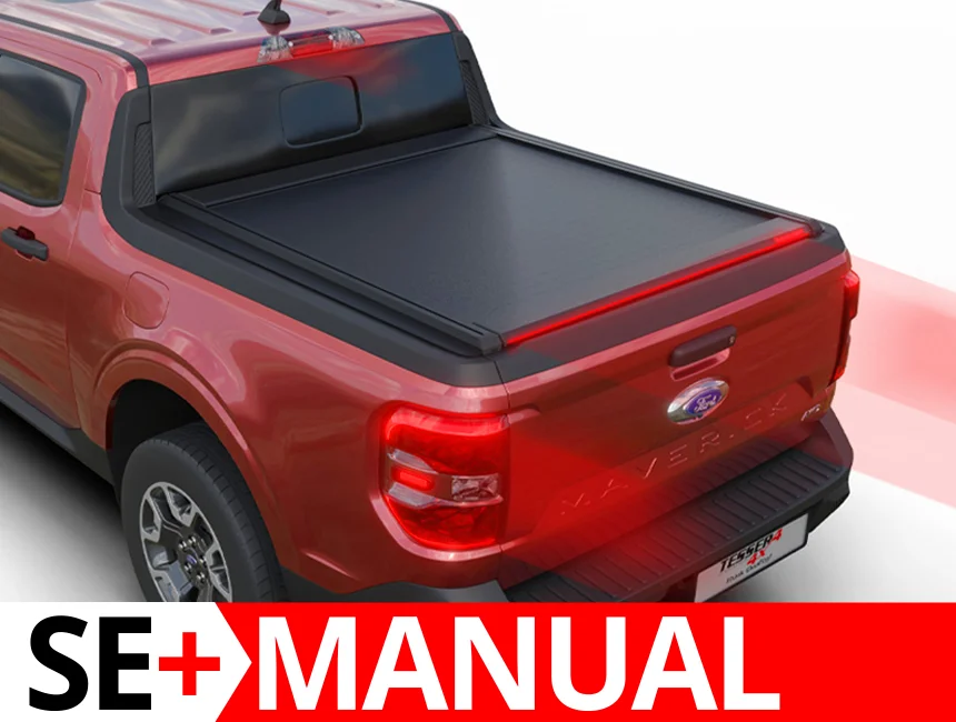 Laderaumabdeckung Tessera SE+ Ford Maverick 2022+ 001 Laderaumabdeckung Rollverdeck Tessera SE+ manuell für Ford Maverick 2022+ 4.5 feet TESS 1639 SE+ black matt