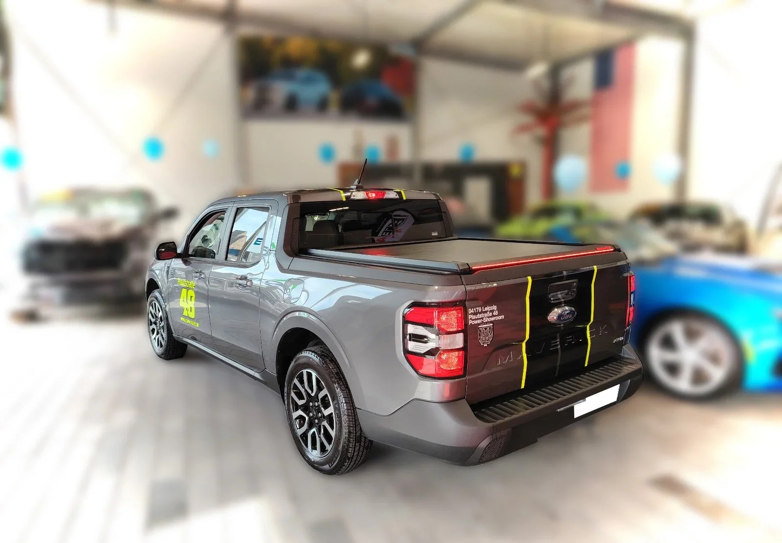 Laderaumabdeckung Tessera SE+ Ford Maverick 2022+ 002 Laderaumabdeckung Rollverdeck Tessera SE+ manuell für Ford Maverick 2022+ 4.5 feet TESS 1639 SE+ black matt