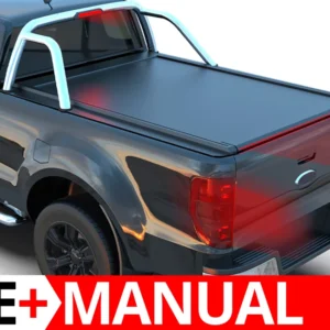 Laderaumabdeckung Rollverdeck Tessera SE+ manuell für Ford Ranger Limited S/C space cab ab 2012-2022 TESS 1607 SE+ black matt