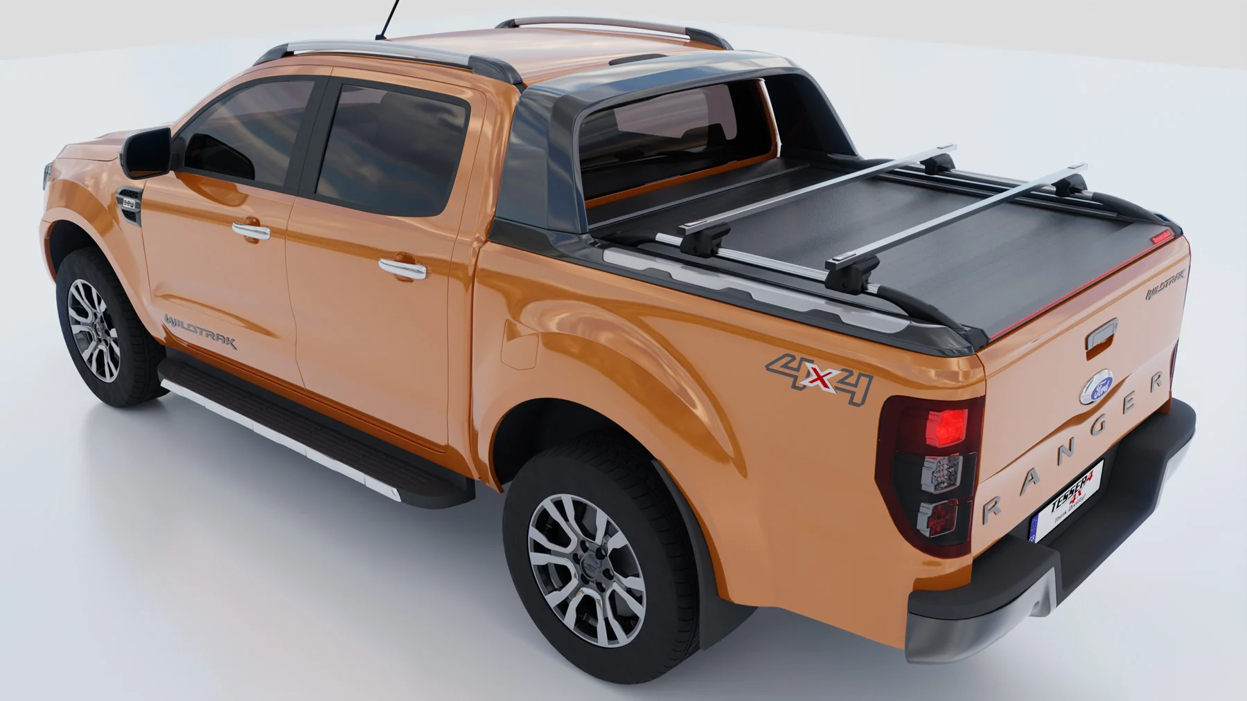 Laderaumabdeckung Tessera SE+ Ford Ranger 2012-2022 WILDTRAK 002 Laderaumabdeckung Rollverdeck Tessera SE+ manuell für Ford Ranger Wildtrak D/C ab 2012-2022 TESS 1608 SE+ black matt